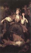 Sir Joshua Reynolds mrs.siddons as the tragic muse USA oil painting artist